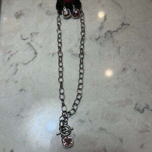 Paparazzi Necklace W/ Matching Earrings